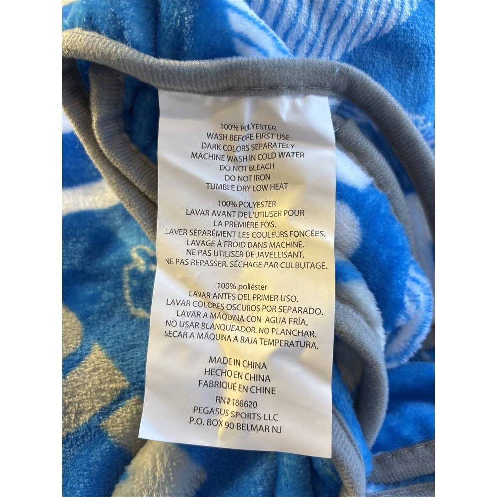 Detroit Lions NFL Team  Licensed Oversized Plush Throw 66*95‎ Inches Fleece - Picture 4 of 5